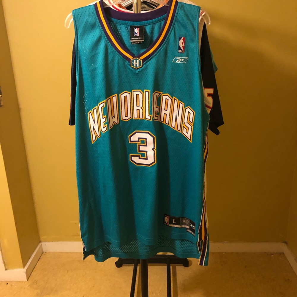 Vintage Throwback Chris Paul Hornets Jersey Large